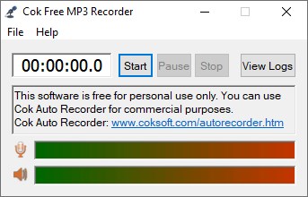 Cok Free MP3 Recorder
