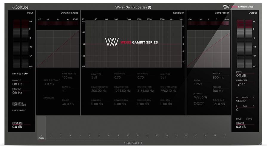 Console 1 Weiss Gambit Series