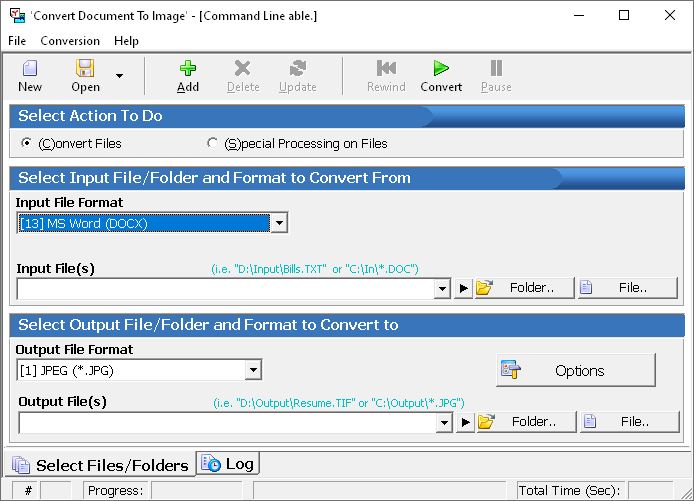 Convert Document to Image