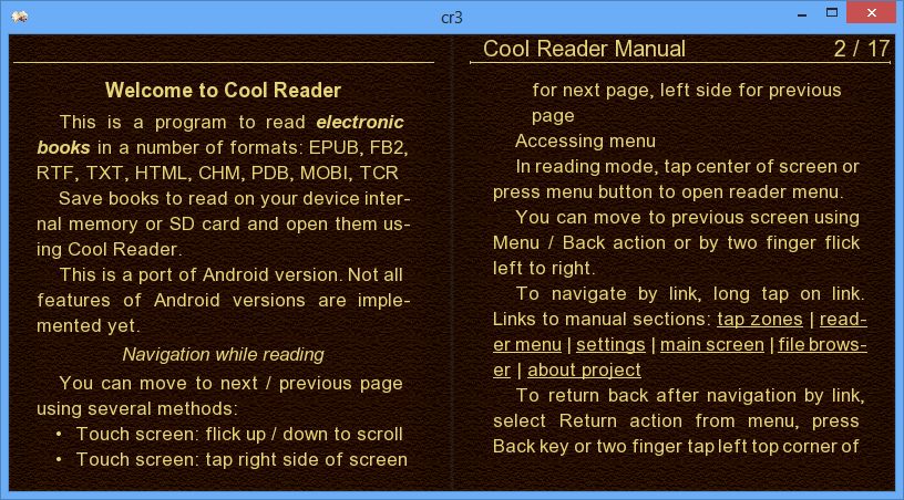 CoolReader 3