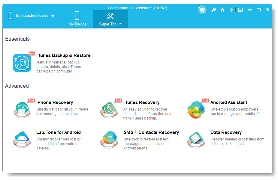 Coolmuster iOS Assistantскачать