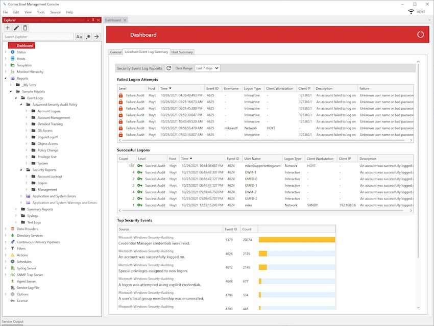 Corner Bowl Server Manager