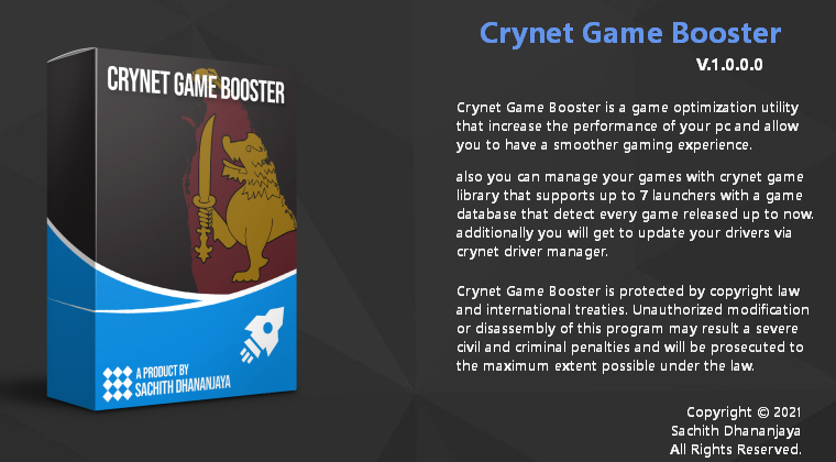 Crynet Game Booster