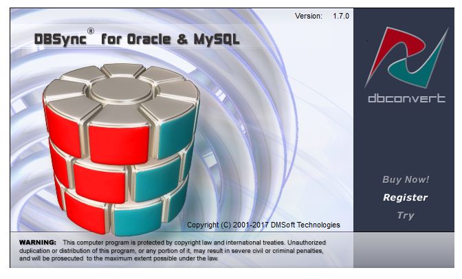 DMSoft DBSync for Oracle and MySQL 1.7.1