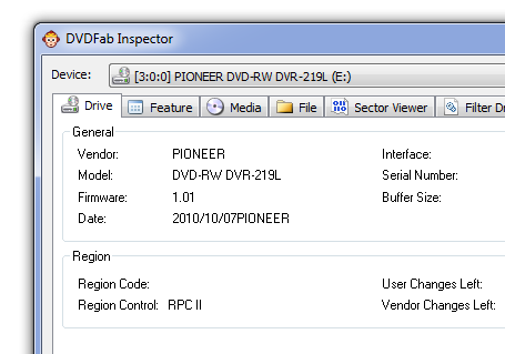 DVDFab Inspector