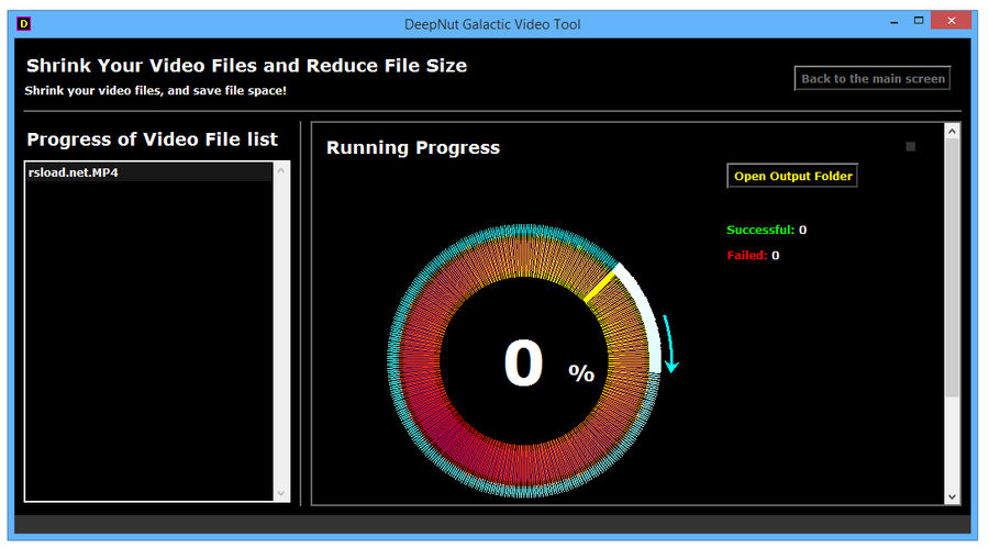 DeepNut Galactic Video Tool