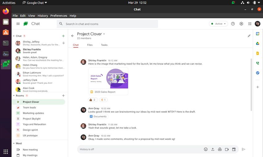 Desktop App for Google Chat