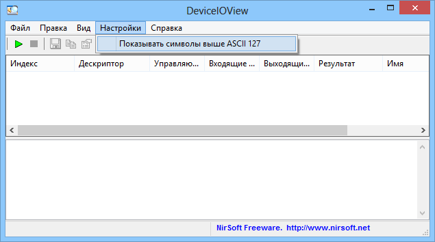 DeviceIOView