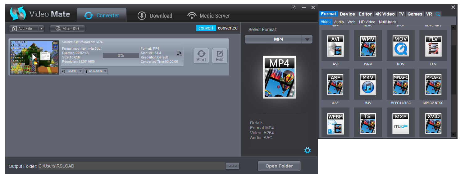 Dimo Videomate скачать