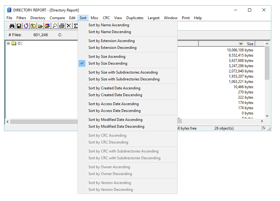 Directory Report бесплатно