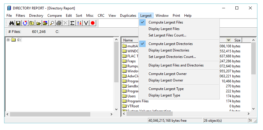 Directory Report скачать бесплатно