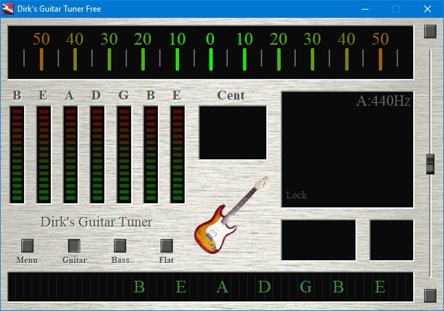Dirk's Guitar Tuner