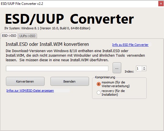 ESD File Converter