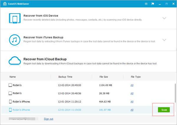 EaseUS MobiSaver for iPhone EaseUS MobiSaver for iPhoneскачать бесплатно