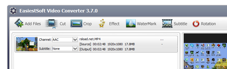 EasiestSoft Video Converter