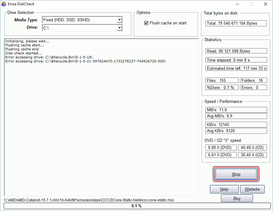 Emsa DiskCheck скачать
