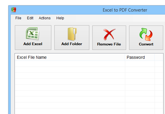 Excel to PDF Converter