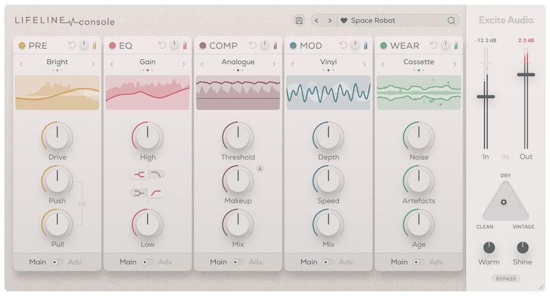 Excite Audio Lifeline Console