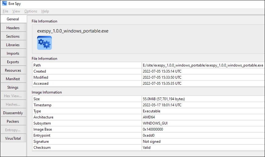 Exe Spy