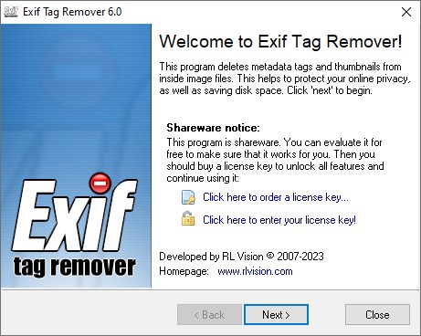 Exif Tag Remover crack