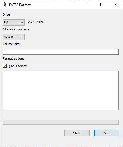 FAT32 Format