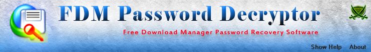 FDM Password Decryptor