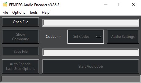 FFMPEG Audio Encoder