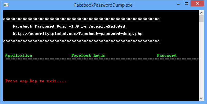 FacebookPasswordDump