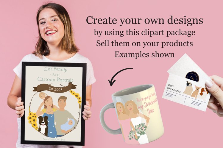 Family Creator, Family People, Cartoons, Characters