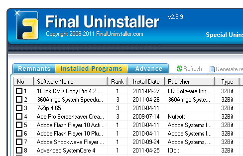 Final Uninstaller