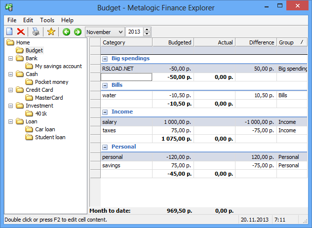 Finance Explorer