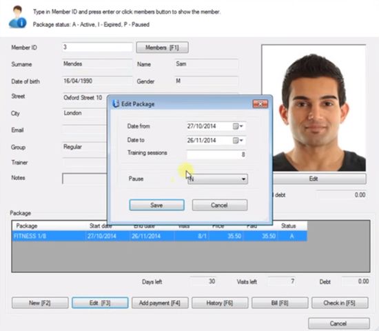 Fitness Manager скачать