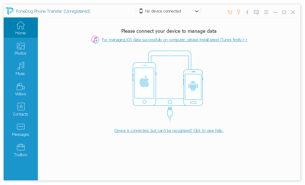 FoneDog Phone Transfer скачать