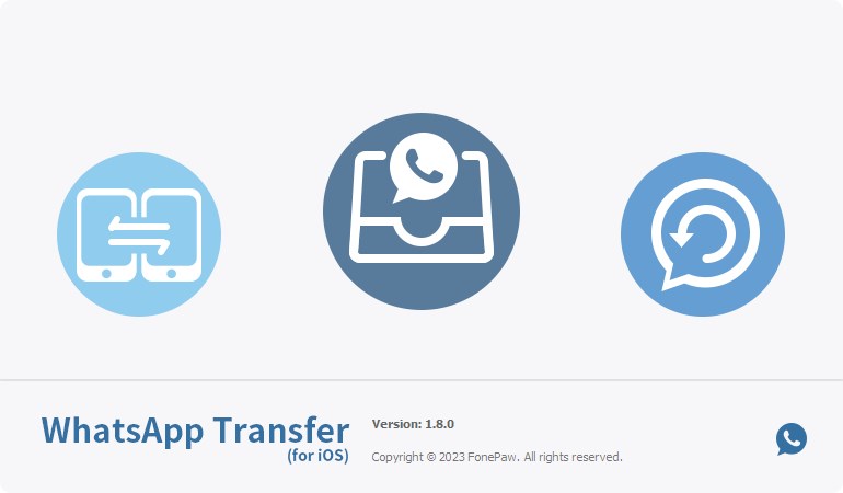 FonePaw WhatsApp Transfer for iOS