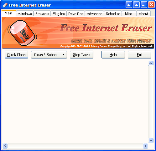 Free Internet Eraser