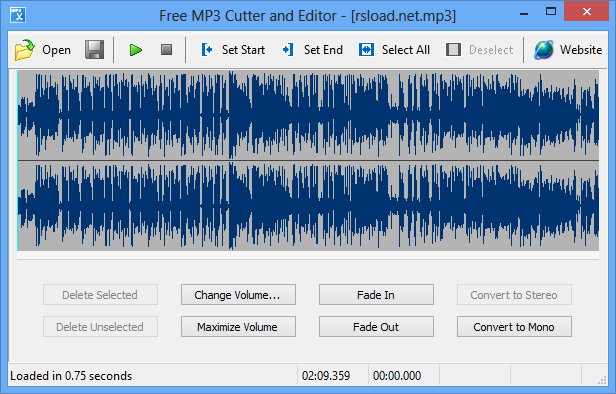 Free MP3 Cutter and Editor
