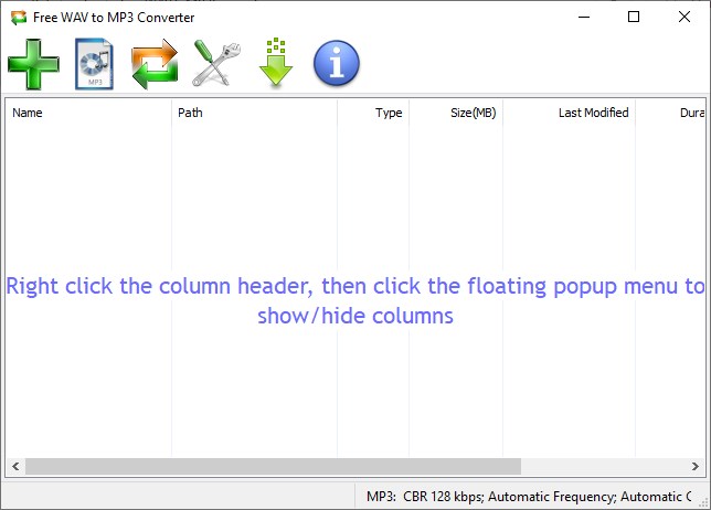Free WAV MP3 Converter