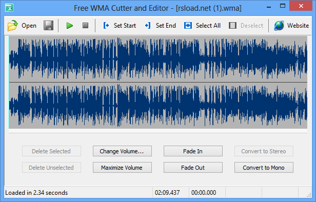 Free WMA Cutter and Editor