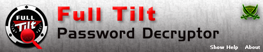 FullTilt Password Decryptor