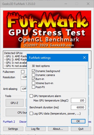 FurMark 1.9