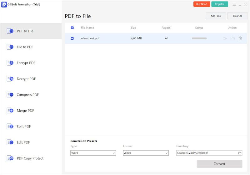 GiliSoft Formathor ключ