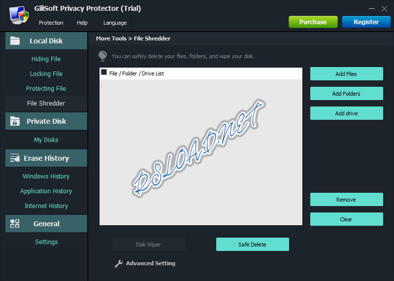 GiliSoft Privacy Protector