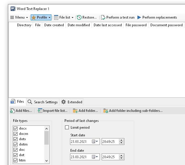 Gillmeister Word Text Replacer