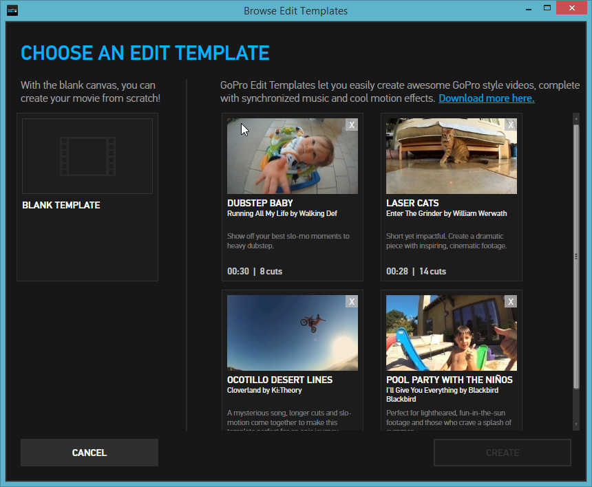 GoPro Studio скачать бесплатно