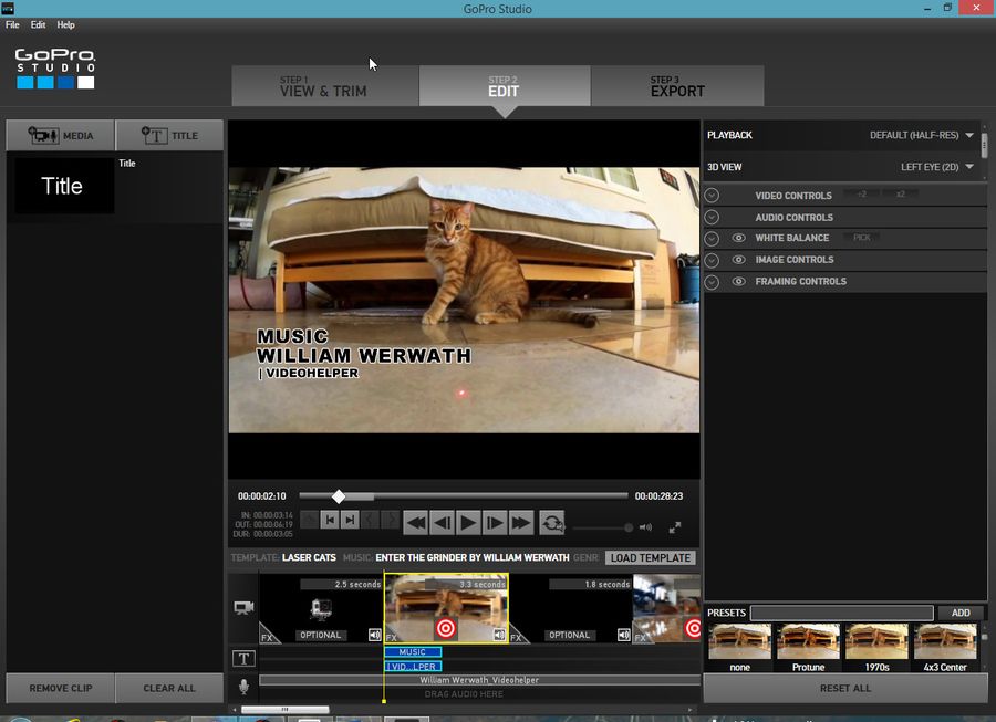GoPro Studio скачать