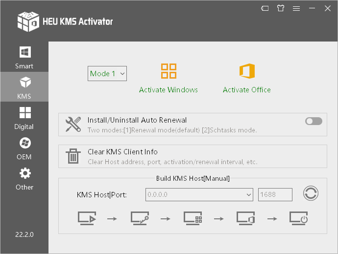 HEU KMS Activator скачать