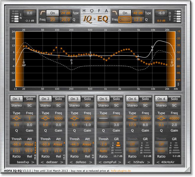 HOFA IQ-Eq keygen