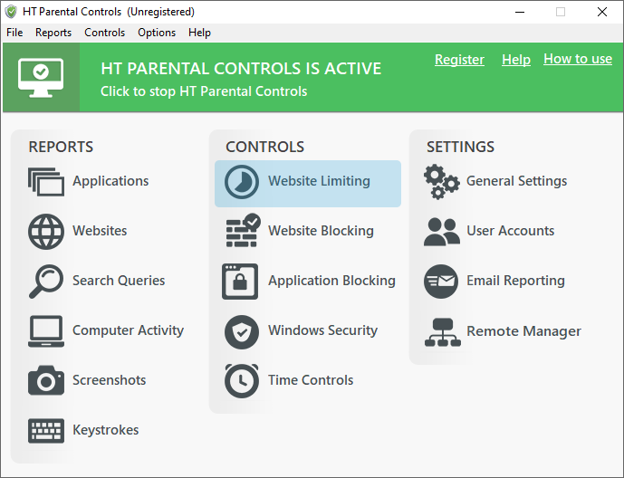 HT Parental Controls