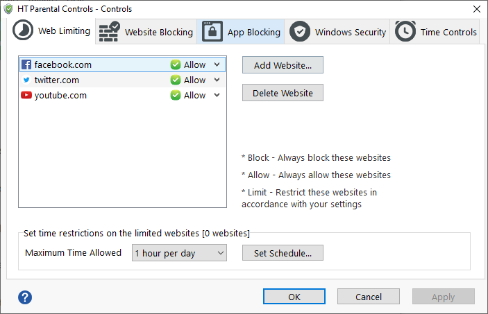 HT Parental Controls скачать