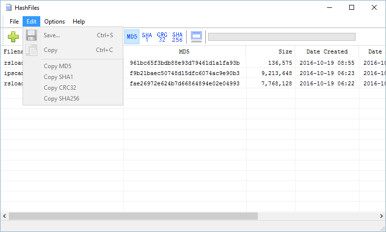 HashFiles скачать